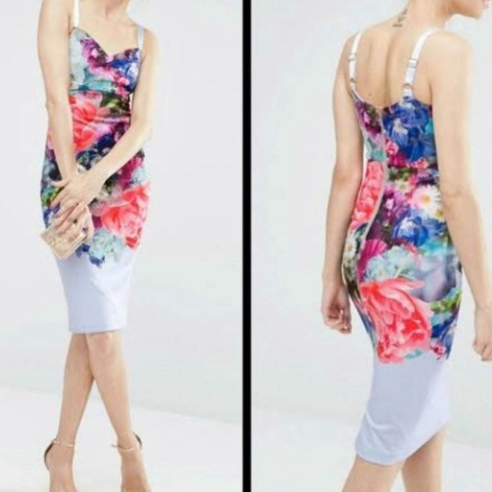 Gorgeous Fitted Ted Baker Dress
